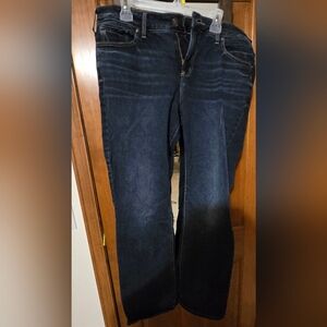 Like New Maybe Worn Once Silver Jeans Elyse Slim Bootcut Size 16 Length 33 Jeans